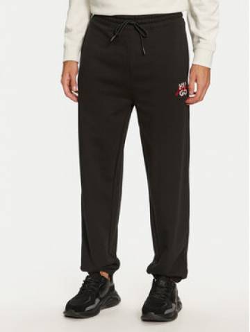 Hugo Спортивні штани Dlogopante 50521082 Чорний Relaxed Fit Hugo Спортивні штани Dlogopante 50521082 Чорний Relaxed Fit
