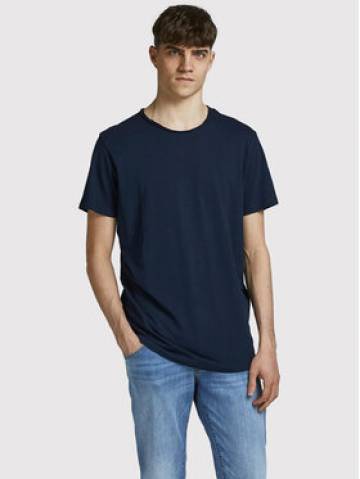 Jack&Jones Футболка Basher 12182498 Cиній Regular Fit Jack&Jones Футболка Basher 12182498 Cиній Regular Fit
