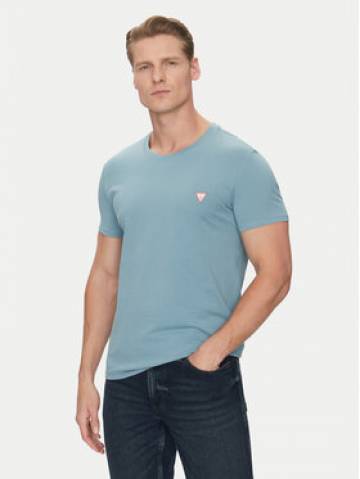 Guess Футболка M2YI24 J1314 Cиній Slim Fit Guess Футболка M2YI24 J1314 Cиній Slim Fit