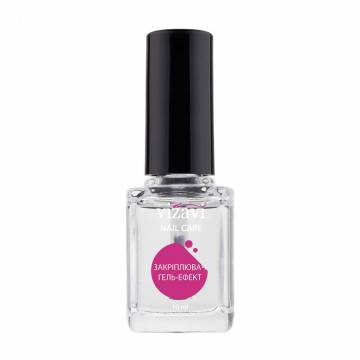Закрепитель лака для ногтей Vizavi Professional Nail Care Гель-эффект, 10 мл Закрепитель лака для ногтей Vizavi Professional Nail Care Гель-эффект, 10 мл