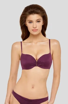 Женский бордовый лиф от купальника Бордовый 36D MARC&ANDRE L1810-Y-672-N