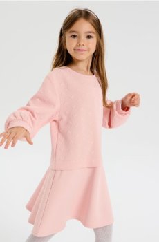 Трикотажна сукня - рожевий