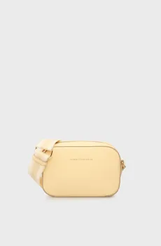 Женская желтая сумка LOGOTAPE Желтый ONESIZE Tommy Hilfiger AW0AW17450