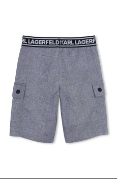 Детские хлопковые шорты Karl Lagerfeld