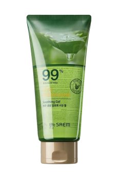 Универсальный крем-гель The Saem Jeju Fresh Aloe Soothing Gel 99% с алоэ, 300 мл (туба)
