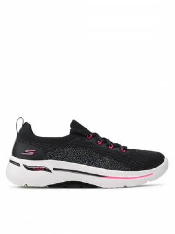 Skechers Снікерcи Go Walk Arch Fit 124863/BKHP Чорний Skechers Снікерcи Go Walk Arch Fit 124863/BKHP Чорний