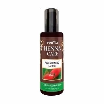 Сыворотка для волос Venita Henna Care Regenerating Serum Goji с экстрактом ягод годжи, 50 мл Сыворотка для волос Venita Henna Care Regenerating Serum Goji с экстрактом ягод годжи, 50 мл