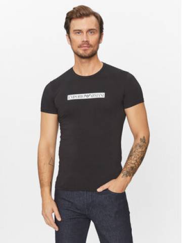 Emporio Armani Underwear Футболка 111035 3F517 00020 Чорний Regular Fit Emporio Armani Underwear Футболка 111035 3F517 00020 Чорний Regular Fit