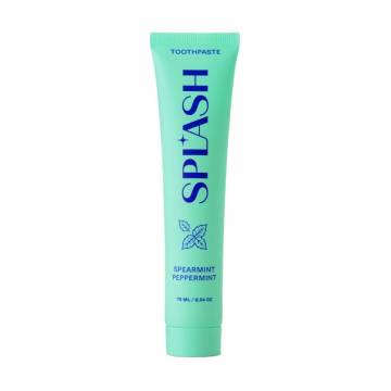 Зубная паста Splash Spearmint Peppermint Toothpaste с отбеливающим эффектом, 75 мл Зубная паста Splash Spearmint Peppermint Toothpaste с отбеливающим эффектом, 75 мл