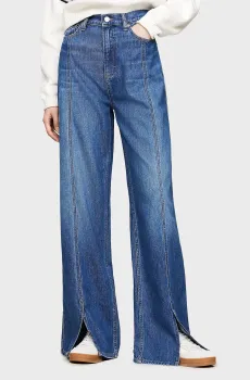 Женские синие джинсы CLAIRE HGH WD SEAM SPLIT Синий 25-32 Tommy Jeans DW0DW19609