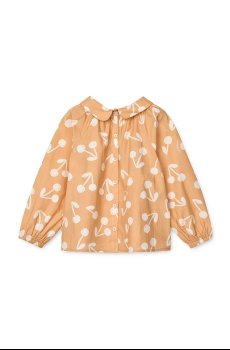 Детская хлопковая блузка Liewood Rhea Printed Top