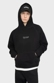 Мужское черное худи Georgio Черный L ZADIG&VOLTAIRE JMSS01334_BLACK