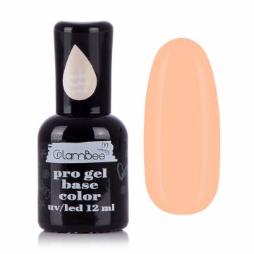 Базовое покрытие для гель-лака GlamBee ProGel Base Light Pink, 12 мл Базовое покрытие для гель-лака GlamBee ProGel Base Light Pink, 12 мл