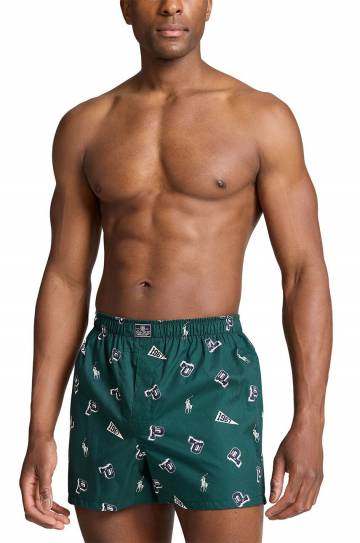 Хлопковые боксёры Polo Ralph Lauren 3 шт цвет чёрный Хлопковые боксёры Polo Ralph Lauren 3 шт цвет чёрный