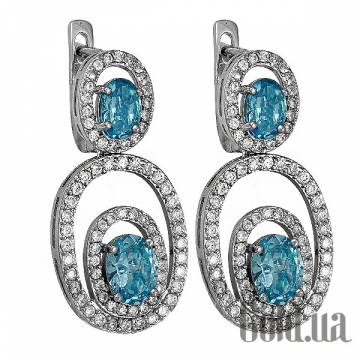 Серьги с подвесками Silvex925 Серьги с подвесками Silvex925