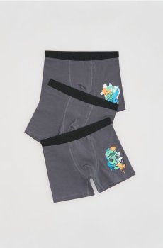 Reserved - Бавовняні боксери, 3 штук - індиго - 682IN-57X