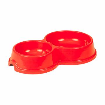 Миска для кошек Природа Двойная N2 красный, 700 мл (PR243360) Миска для кошек Природа Двойная N2 красный, 700 мл (PR243360)