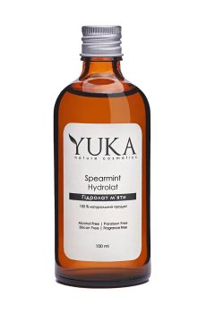 Гидролат для лица, тела и волос Yuka Spearmint Hydrolat, 100 мл