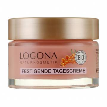 Дневной крем для лица Logona Festigende Tagescreme Rosig Frischer Teint Свежее сияние, против морщин, с облепихой и розой, 50 мл Дневной крем для лица Logona Festigende Tagescreme Rosig Frischer Teint Свежее сияние, против морщин, с облепихой и розой, 50 мл