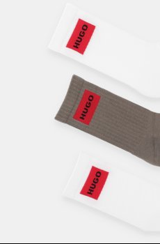 Носки HUGO 3 шт 3P QS RIB LABEL CC