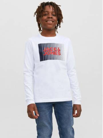 Jack&Jones Junior Блузка 12244209 Білий Regular Fit Jack&Jones Junior Блузка 12244209 Білий Regular Fit