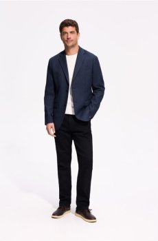 Reserved - Блейзер regular fit - темно-синій - 895KD-59M