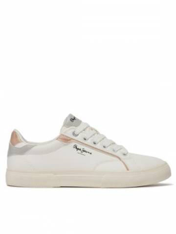 Pepe Jeans Снікерcи Kenton Mix W PLS31560 Білий Pepe Jeans Снікерcи Kenton Mix W PLS31560 Білий