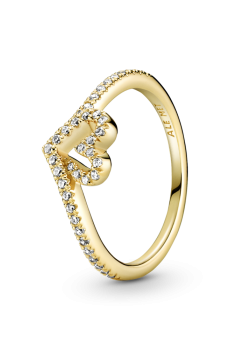 Каблучка "Блискуче серце"