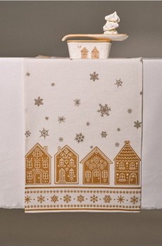 Різдвяна скатертина - різнобарвний