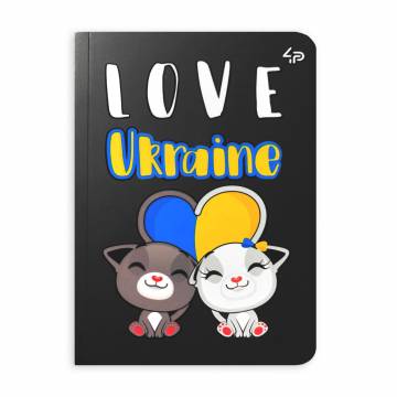 Блокнот 4Profi Патриотические коты Люблю Украину, A5 клетка, 40 листов, 14.8*21 см (905621) Блокнот 4Profi Патриотические коты Люблю Украину, A5 клетка, 40 листов, 14.8*21 см (905621)