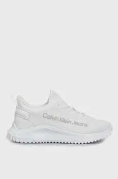 Женские белые кроссовки SLIPON LACE MIX Белый 37 Calvin Klein YW0YW01303