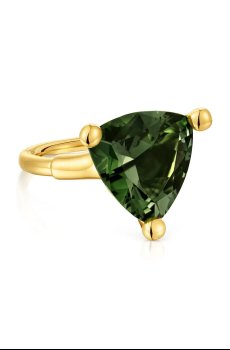 Серебряное кольцо с позолотой Tous 12 Color Lab