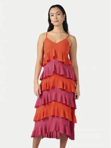 YAS Літня сукня Clara 26032842 Оранжевий Regular Fit YAS Літня сукня Clara 26032842 Оранжевий Regular Fit