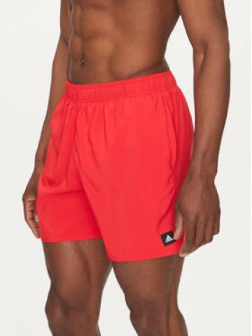 adidas Шорти для плавання Solid CLX JC9919 Червоний Regular Fit adidas Шорти для плавання Solid CLX JC9919 Червоний Regular Fit