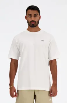 Мужская белая футболка NB Small Logo Белый XS New Balance MT41509WT