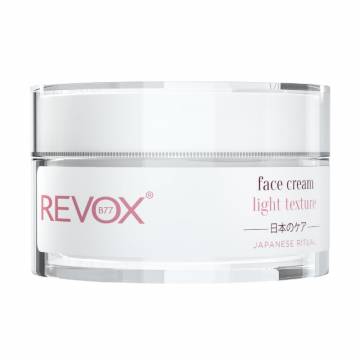 Легкий крем для лица Revox B77 Japanese Ritual Light Texture против морщин, 50 мл Легкий крем для лица Revox B77 Japanese Ritual Light Texture против морщин, 50 мл