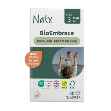 Подгузники ECO by Naty BioEmbrace размер 3 (9-20 кг), 50 шт