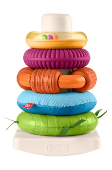 Пирамидка Fisher-Price Развитие сенсорики, от 6 месяцев (HXK47)