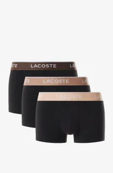 Мужские трусы (3 шт) Черный S Lacoste 5H1297I3W