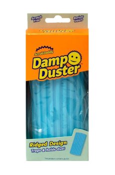 Губка для пыли Scrub Daddy Dump Duster голубая, 1 шт