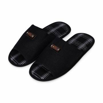 Мужские комнатные тапочки 2Step открытые, черные, размер 43-44 (WMSL2024-2-Blk) Мужские комнатные тапочки 2Step открытые, черные, размер 43-44 (WMSL2024-2-Blk)