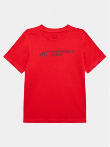 4F Футболка 4FJSS23TTSHM292 Червоний Regular Fit 4F Футболка 4FJSS23TTSHM292 Червоний Regular Fit