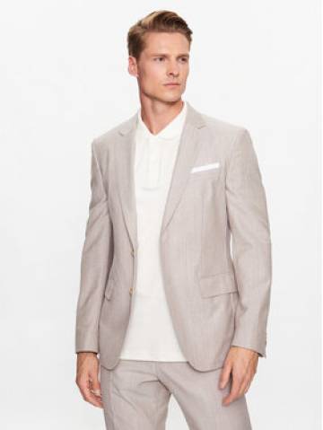 Boss Піджак 50489400 Бежевий Slim Fit Boss Піджак 50489400 Бежевий Slim Fit