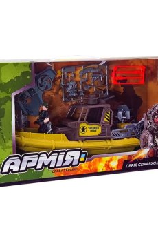 Игровой военный набор Країна Іграшок Армия, в коробке, от 6 лет, 43*11.5*24.5 см (BL2310)