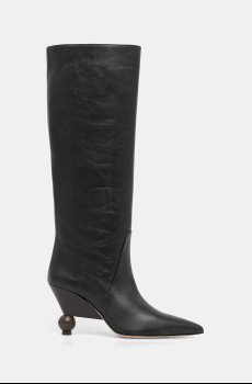 Кожаные сапоги Weekend Max Mara Tasca