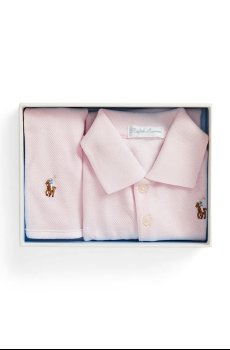 Детское боди из хлопка Polo Ralph Lauren