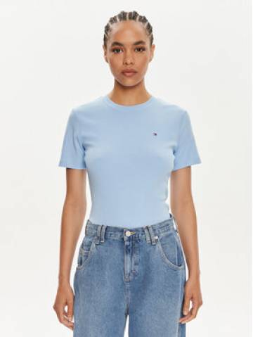Tommy Hilfiger Футболка New Cody WW0WW40587 Блакитний Slim Fit Tommy Hilfiger Футболка New Cody WW0WW40587 Блакитний Slim Fit