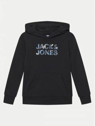 Jack&Jones Junior Світшот 12268859 Чорний Relaxed Fit Jack&Jones Junior Світшот 12268859 Чорний Relaxed Fit
