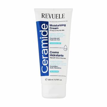 Увлажняющий крем для лица и тела Revuele Ceramide Moisturizing Cream с керамидами, 200 мл Увлажняющий крем для лица и тела Revuele Ceramide Moisturizing Cream с керамидами, 200 мл
