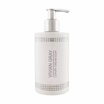 Крем-мыло для рук Vivian Gray White Crystals Luxury Cream Soap, 250 мл Крем-мыло для рук Vivian Gray White Crystals Luxury Cream Soap, 250 мл
